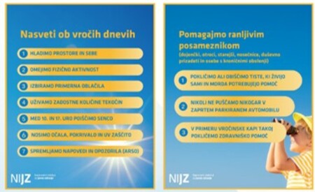 Nasveti ob vročih dnevih
